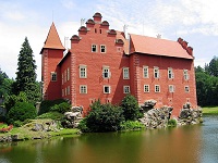 obrázek zámku Červená Lhota